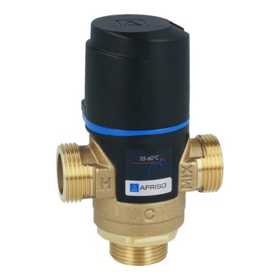 Термостатический смесительный клапан Afriso ATM 361 1"НР (20-43°С) арт. 12 361 10 - гарантия до 5 лет фото 9 Термостатический смесительный клапан Afriso ATM 361 1"НР (20-43°С) арт. 12 361 10 фото 9