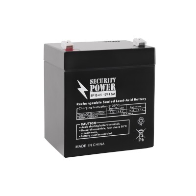 Купить Аккумуляторная батарея Security Power SP 12-4,5 F1 12V/4.5Ah 