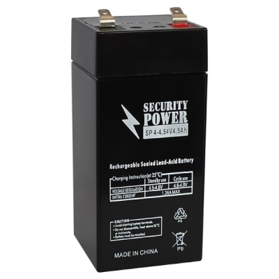 Купить Аккумуляторная батарея Security Power SP 4-4,5 F1 4V/4.5Ah в магазине Mirkotlov.by (Мир Котлов) - отличное качество. Купить Аккумуляторная батарея Security Power SP 4-4,5 F1 4V/4.5Ah