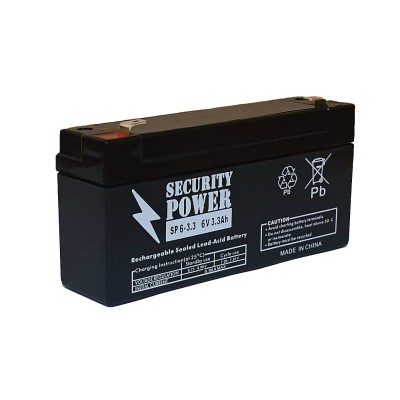 Купить Аккумуляторная батарея Security Power SP 6-3,3 F1 6V/3.3Ah в магазине Mirkotlov.by (Мир Котлов) - отличное качество. Купить Аккумуляторная батарея Security Power SP 6-3,3 F1 6V/3.3Ah
