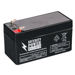 Аккумуляторная батарея Security Power SP 12-1,3 F1 12V/1.3Ah