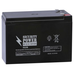 Аккумуляторная батарея Security Power SP 12-12 F2 12V/12Ah Slim