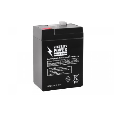 Купить Аккумуляторная батарея Security Power SP 6-4,5 F1 6V/4.5Ah 