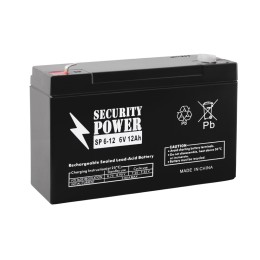 Аккумуляторная батарея Security Power SP 6-12 F1 6V/12Ah
