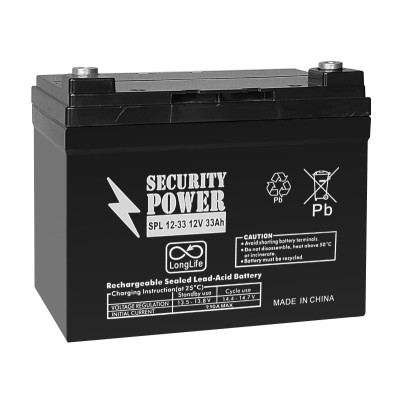 Купить Аккумуляторная батарея Security Power SPL 12-33 12V/33Ah в магазине Mirkotlov.by (Мир Котлов) - отличное качество. Купить Аккумуляторная батарея Security Power SPL 12-33 12V/33Ah