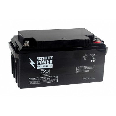 Купить Аккумуляторная батарея Security Power SPL 12-65 12V/65Ah в магазине Mirkotlov.by (Мир Котлов) - отличное качество. Купить Аккумуляторная батарея Security Power SPL 12-65 12V/65Ah