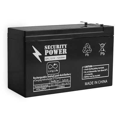 Купить Аккумуляторная батарея Security Power SPL 12-9 F2 12V/9Ah в магазине Mirkotlov.by (Мир Котлов) - отличное качество. Купить Аккумуляторная батарея Security Power SPL 12-9 F2 12V/9Ah