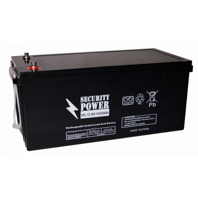 Купить Аккумуляторная батарея Security Power SPL 12-200 12V/200Ah в магазине Mirkotlov.by (Мир Котлов) - отличное качество. Купить Аккумуляторная батарея Security Power SPL 12-200 12V/200Ah