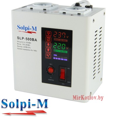 Стабилизатор напряжения Solpi-M SLP-500BA NEW