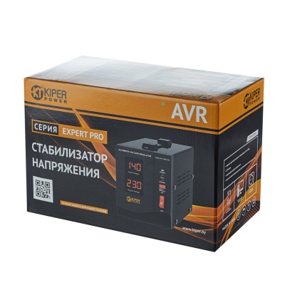 Стабилизатор напряжения Kiper Power Expert Pro 1000 LCD (1000VA/600W) - гарантия до 5 лет фото 3 Стабилизатор напряжения Kiper Power Expert Pro 1000 LCD (1000VA/600W) фото 3