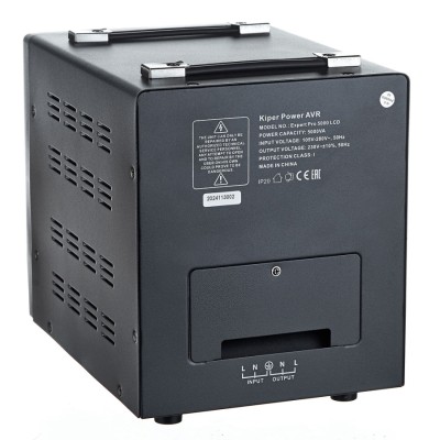 Стабилизатор напряжения Kiper Power Expert Pro 5000 LCD (5000VA/3000W) - гарантия до 5 лет фото 2 Стабилизатор напряжения Kiper Power Expert Pro 5000 LCD (5000VA/3000W) фото 2
