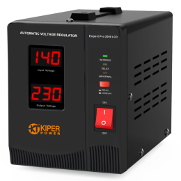 Стабилизатор напряжения Kiper Power Expert Pro 2000 LCD (2000VA/1200W)