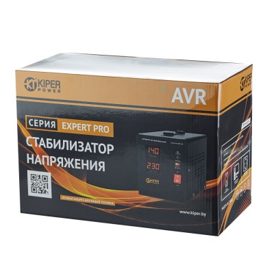 Стабилизатор напряжения Kiper Power Expert Pro 2000 LCD (2000VA/1200W) - гарантия до 5 лет фото 3 Стабилизатор напряжения Kiper Power Expert Pro 2000 LCD (2000VA/1200W) фото 3