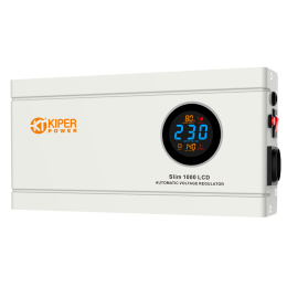 Стабилизатор напряжения Kiper Power Slim 1000 LCD (1000VA/600W)