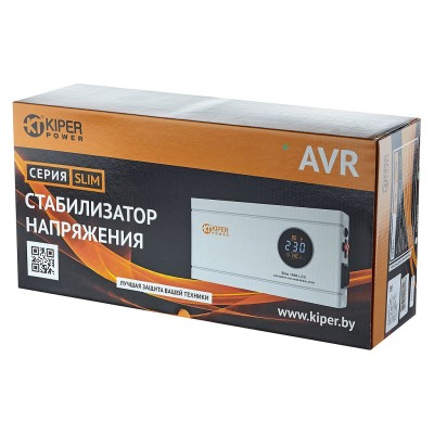 Стабилизатор напряжения Kiper Power Slim 2000 LCD (2000VA/1200W) - гарантия до 5 лет фото 4 Стабилизатор напряжения Kiper Power Slim 2000 LCD (2000VA/1200W) фото 4
