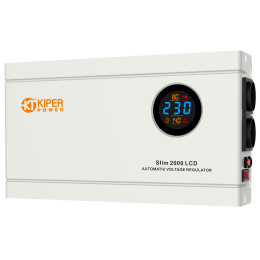 Стабилизатор напряжения Kiper Power Slim 2000 LCD (2000VA/1200W)