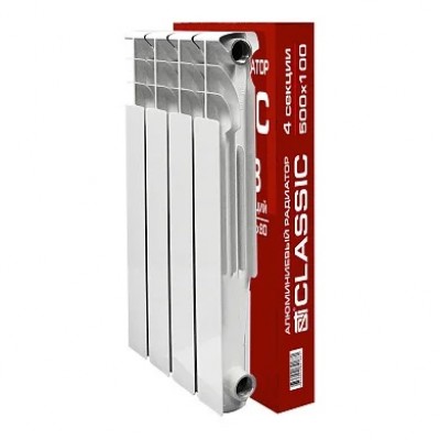 Купить Алюминиевые радиаторы STI Classic 500/80 (8 секций) 