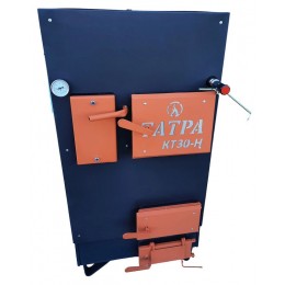 Твердотопливный котёл TATRA КТ30-Н ( встроенный бойлер 70 литров)