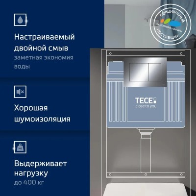 Инсталляция для унитаза TECEbasekit 9400412 фото 1