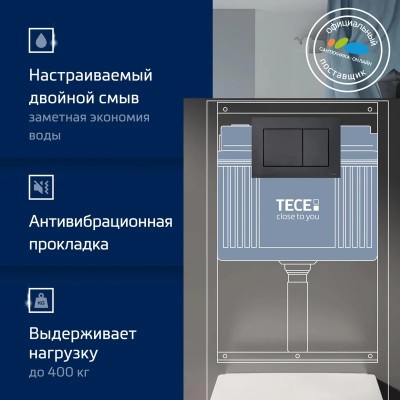 Инсталляция для унитаза TECEbasekit 9400414 фото 1