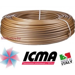 Труба из сшитого полиэтилена ICMA Gold PE-Xа/EVOH 16x2.0 (Италия)