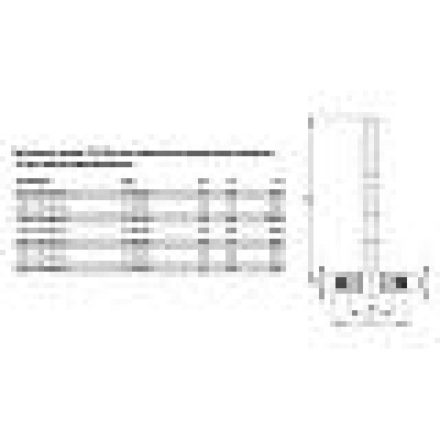 Монтажная трубка для радиатора TECE TECEflex проходная, 25 х 15 х 770 мм фото 1