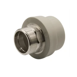 Муфта комб. нар 50Х1 1/2'' по ключ серая EVER PLAST