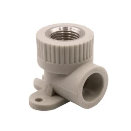 Угол комб. вн 20х1/2'' с креплением серый EVER PLAST
