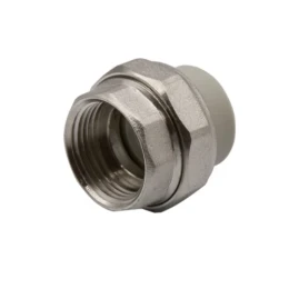 Муфта комб. разъемная, вн 20Х3/4'' серая EVER PLAST Муфта комб. разъемная, вн 20Х3/4'' серая EVER PLAST