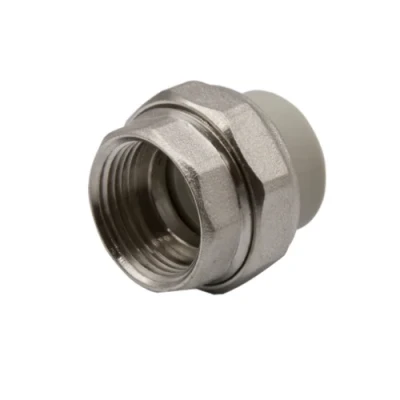 Муфта комб. разъемная, вн 20Х3/4'' серая EVER PLAST