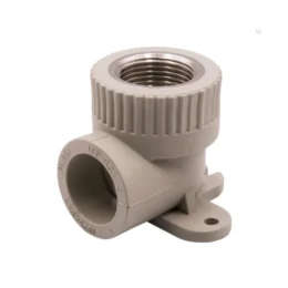 Угол комб. вн 25х3/4'' с креплением серый EVER PLAST