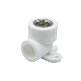 Угол комб. вн 20х1/2'' с креплением белый EVER PLAST