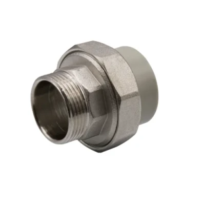 Муфта комб. разъемная, нар 40Х1 1/4'' серая EVER PLAST Муфта комб. разъемная, нар 40Х1 1/4'' серая EVER PLAST