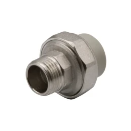 Муфта комб. разъемная, нар 20Х1/2'' серая EVER PLAST