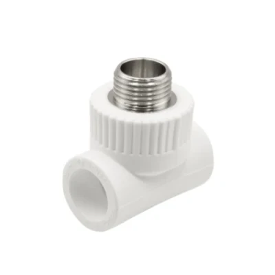 Тройник комб. нар 20Х1/2''Х20 белый EVER PLAST Тройник комб. нар 20Х1/2''Х20 белый EVER PLAST