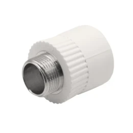 Муфта комбинированная наружная резьба 32х3/4" белый EVER PLAST
