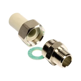 Разборное соединение (американка) ПП 25 х 3/4"НР Wavin Ekoplastik Чехия