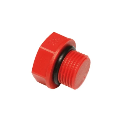 Пробка ПП короткая красная 1/2"НР Wavin Ekoplastik Чехия Пробка ПП короткая красная 1/2"НР Wavin Ekoplastik Чехия