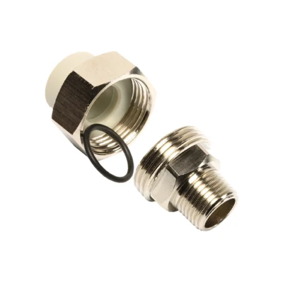 Муфта ПП разборная 20 х 1/2"НР Wavin Ekoplastik Чехия Муфта ПП разборная 20 х 1/2"НР Wavin Ekoplastik Чехия