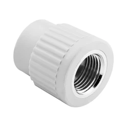 Переход ПП белый 25 х 1/2"ВР Wavin Ekoplastik Чехия