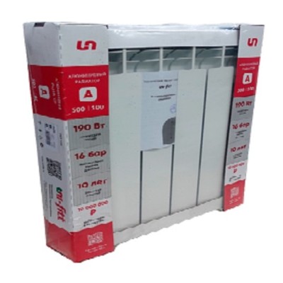 Купить Алюминиевый радиатор Uni-Fitt 350/100 (10 секций) 950A3110 