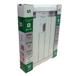 Биметаллический радиатор Uni-Fitt B 500/100 10 секц. (950B5110)