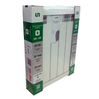 Купить Биметаллический радиатор Uni-Fitt B 500/100 10 секц. (950B5110) 