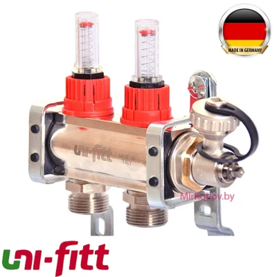 Коллектор (Гребенка) Uni-Fitt 455W4305 - 5 выходов Коллектор (Гребенка) Uni-Fitt 455W4305 - 5 выходов