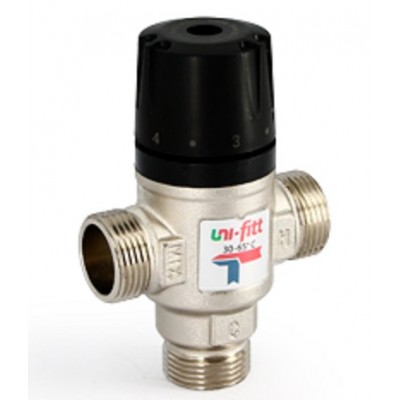 Купить Клапан термосмесительный UNI-FITT Н 3/4 30-65С, Kvs 1,6 арт. 351N3131 