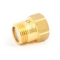 Компактный обратный клапан Uni-fitt 227G2000 1/2" ВР-НР, под ключ
