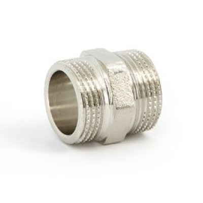 Ниппель равносторонний Uni-Fitt 600N0000, 1/4", никелированный Ниппель равносторонний Uni-Fitt 600N0000, 1/4", никелированный