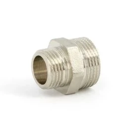 Ниппель переходной Uni-Fitt 600N4300, 1"х3/4", никелированный