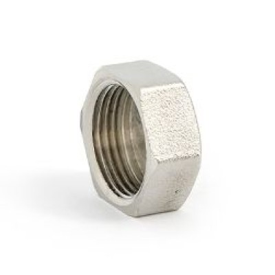 Заглушка с внутренней резьбой Uni-Fitt 607N2000, ВР 1/2", никелированная Заглушка с внутренней резьбой Uni-Fitt 607N2000, ВР 1/2", никелированная