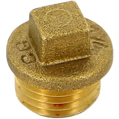Заглушка с наружной резьбой Uni-Fitt 608G0000, НР 1/4", с квадратом Заглушка с наружной резьбой Uni-Fitt 608G0000, НР 1/4", с квадратом